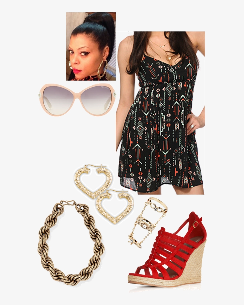 Starling Multi Tribal Chiffon Dress Tom Ford Valentina - Girl, transparent png #1796267