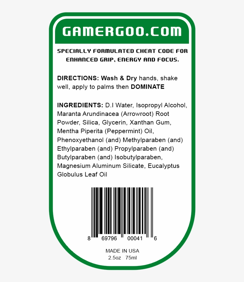 Gamer Goo Peppermint - Document, transparent png #1796454
