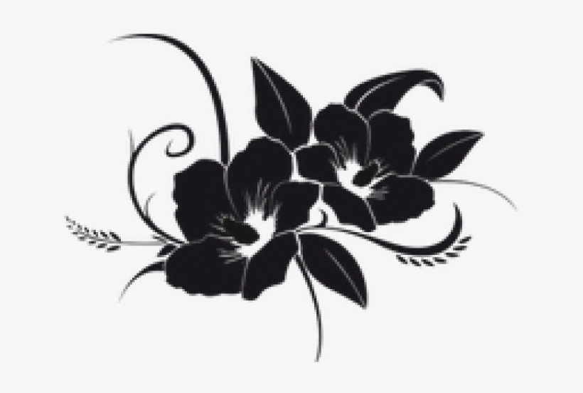 Tropical Flower Tattoos, transparent png #1796499