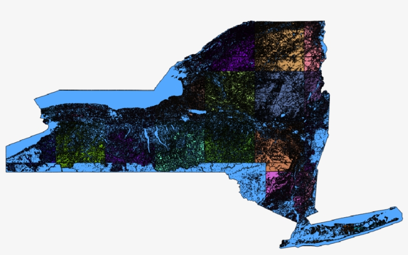 New York Treeline Coverage - New York City, transparent png #1796657