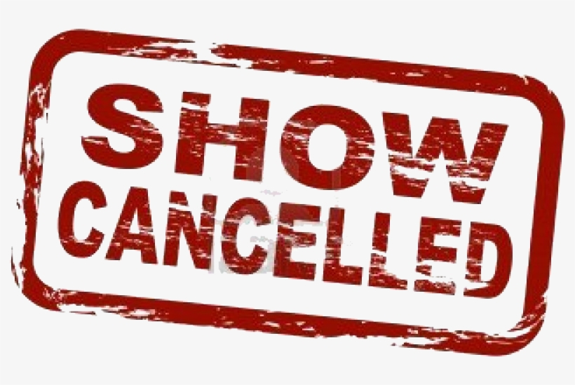 Show Cancelled Png, transparent png #1796736