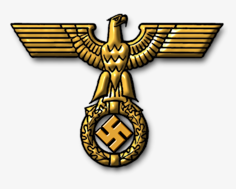 Nazi Eagle Symbol Wallpaper - World War Ii, transparent png #1796860
