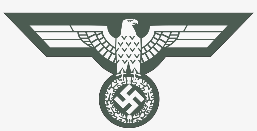 Open - German M36 Breast Eagle, transparent png #1796890