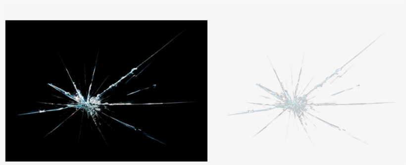 Glass Crack Texture Png Download - Design, transparent png #1797238