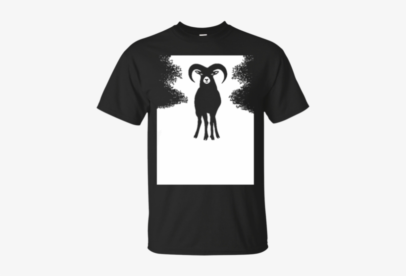 Sheep Goat Mountain Ram Horn Horns Aries Jumbock Bighorn - Jeff Buckley T Shirt, transparent png #1797314
