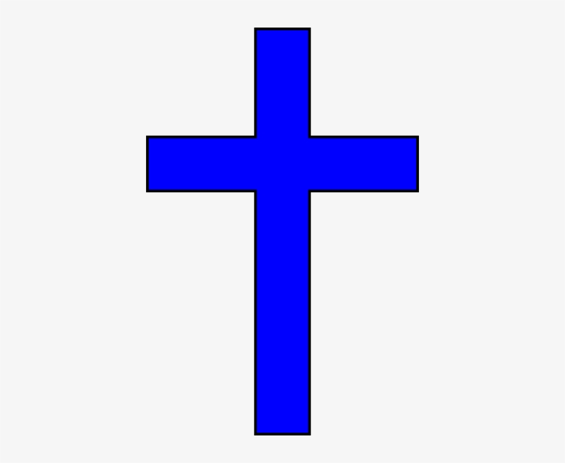 Clip Art Small Cross Clipart - Clipart Blue Cross, transparent png #1797478