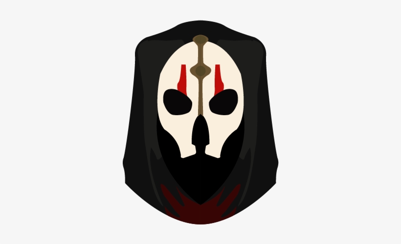 Darth Nihilus, The Hunger Sith, Is Known More For His - Mask, transparent png #1797495