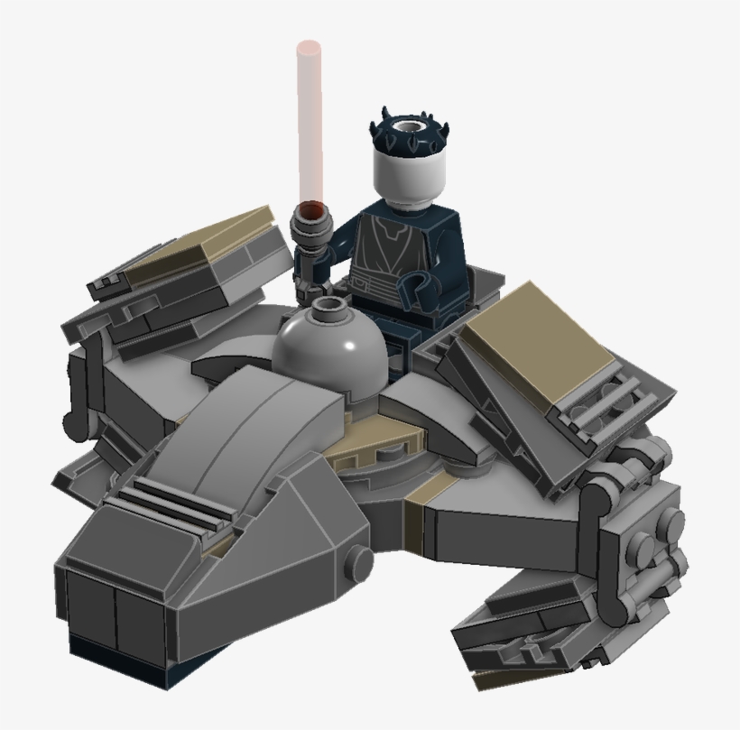 Microfighter Sith Infiltrator - Tank, transparent png #1797754