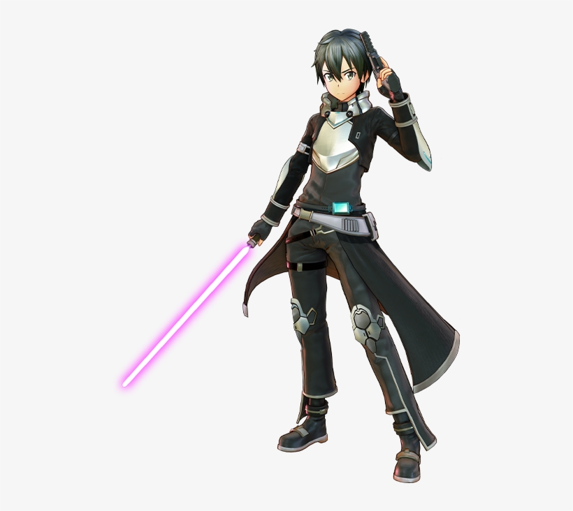 Kirito Fatal Bullet Alternative Character Design - Kirito Sao Fatal Bullet, transparent png #1797855