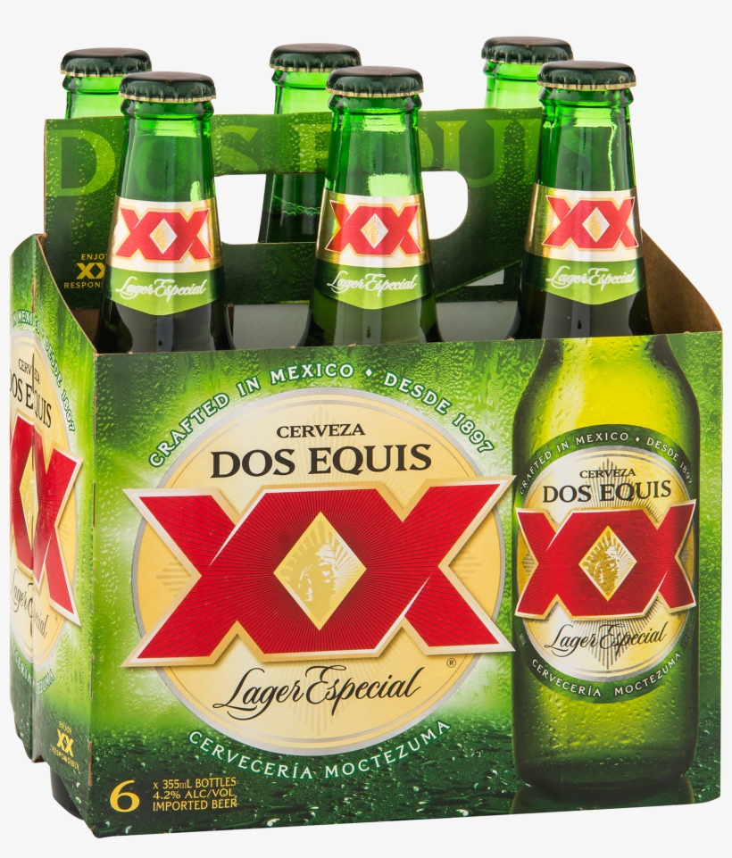 Dos Equis Lager Especial 6 Pack - Dos Equis 6 Pack, transparent png #1797998