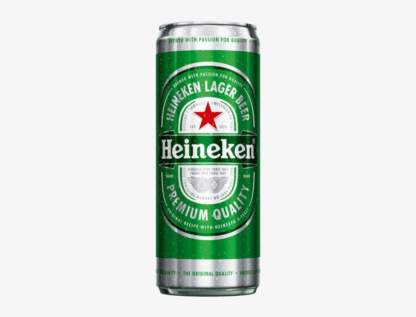 Heineken 330ml Can - Heineken 500 Ml, transparent png #1798344