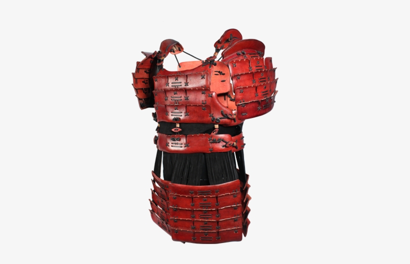 Samurai Armour, Red - Diy Samurai Armor Leather, transparent png #1798361