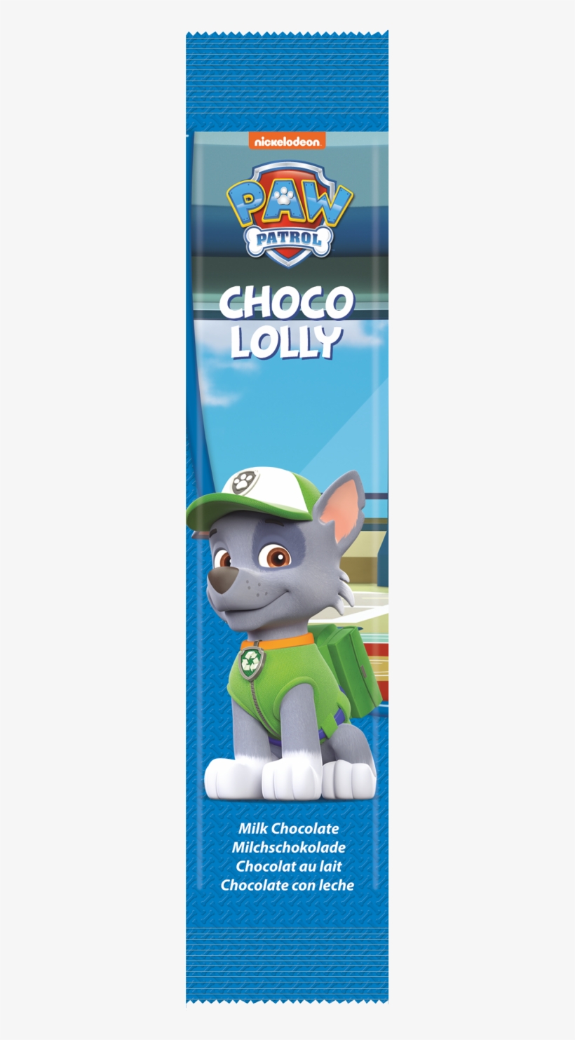 Paw Patrol Choco Lolly Rocky - Paw Patrol, transparent png #1798449