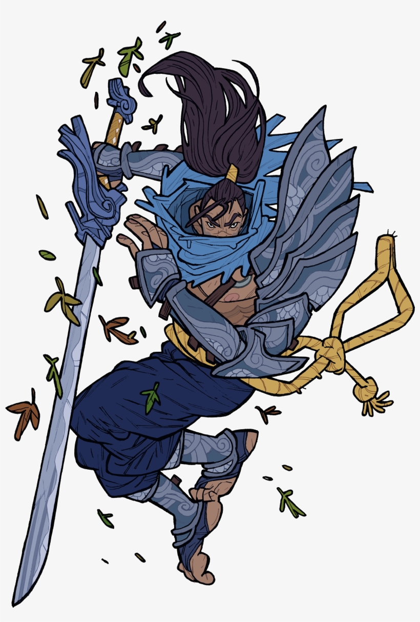 Fan Art & Cosplayyasuo, transparent png #1798501