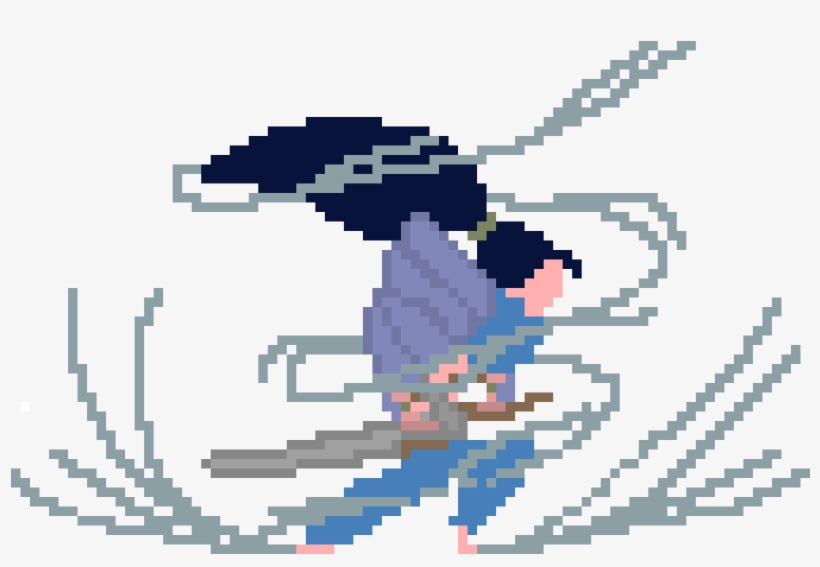 Pixel Yasuo - Graphic Design, transparent png #1798580