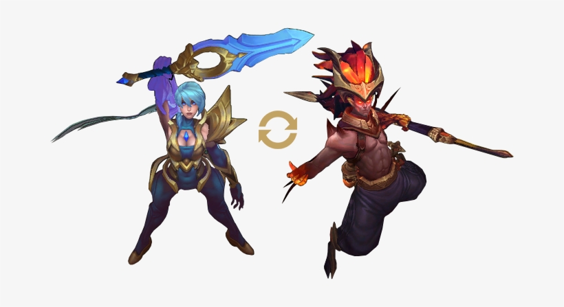 หรือแพ้ตกรอบ ผู้เล่นจะต้องเล่นเป็น Riven และ Yasuo - ตัว การ์ตูน Lol Yasuo, transparent png #1798819