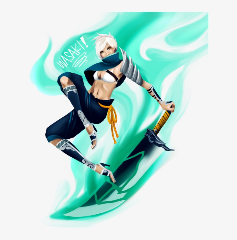 Riven Stole Yasuo Armor - Riven And Yasuo Cute, transparent png #1799041
