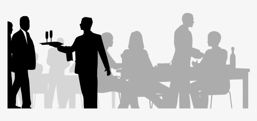 Restaurant Coupon Restaurant - People In Restaurant Png, transparent png #1799331