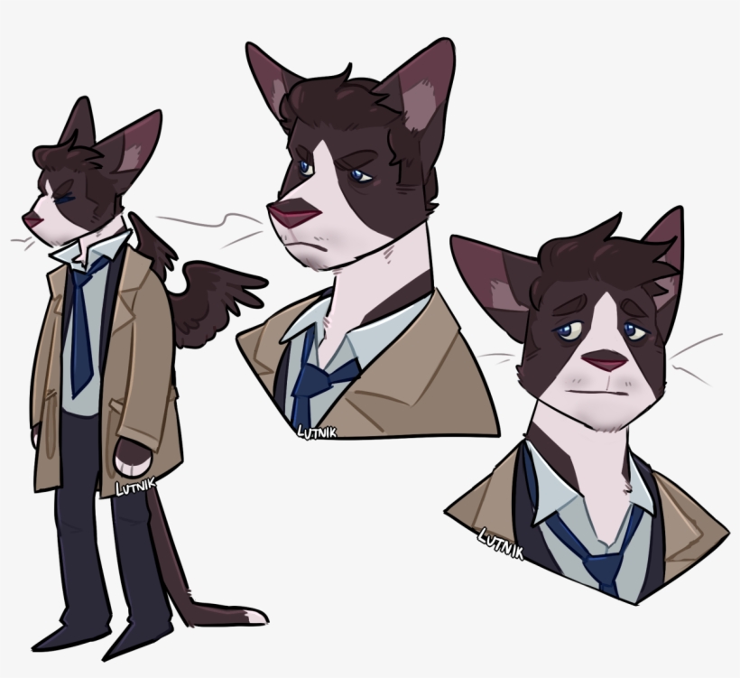 Castiel - Castiel As A Furry, transparent png #1799641