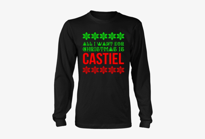 All I Want For Christmas Is Castiel - Senior Shirt Designs 2019, transparent png #1799663