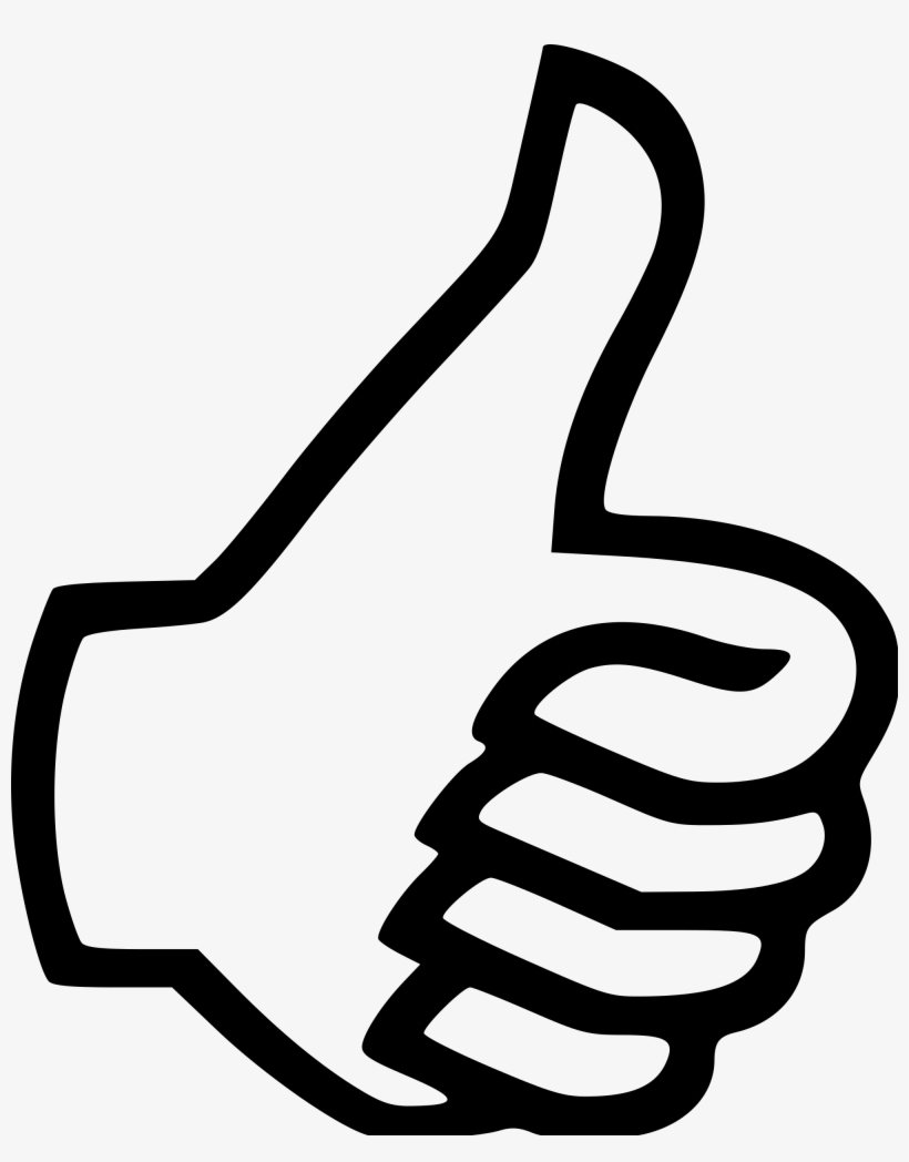 Symbol Thumbs Up Clip Art At Vector Clip Art - Thumbs Up Clipart Transparent Background, transparent png #180068