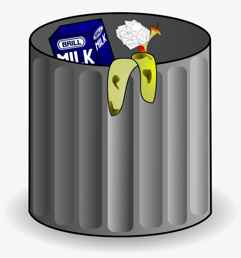 This Free Clipart Png Design Of Trash Can Clipart Has, transparent png #180459