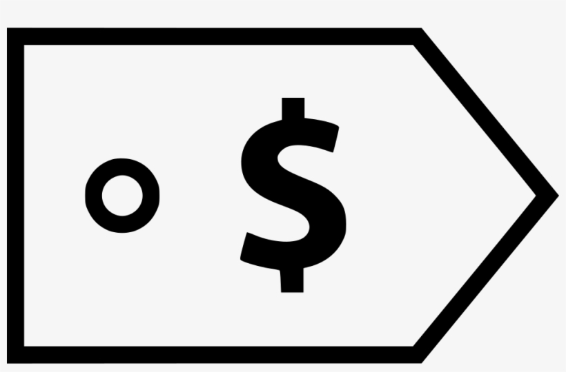 Money Tag Dollar Sign Comments - Icon, transparent png #180883