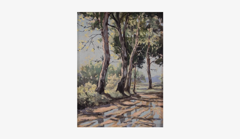 Rain Puddles - Painting, transparent png #180954