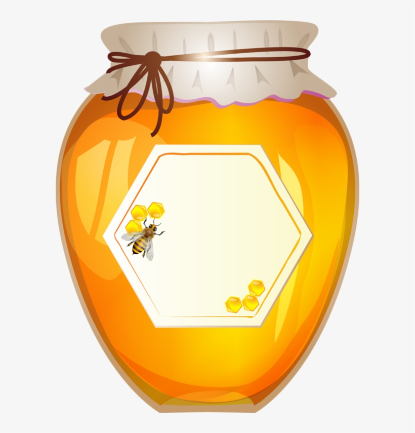 Jar Clip Art Kitchen Pinterest - Clip Art Honey Jar, transparent png #181045
