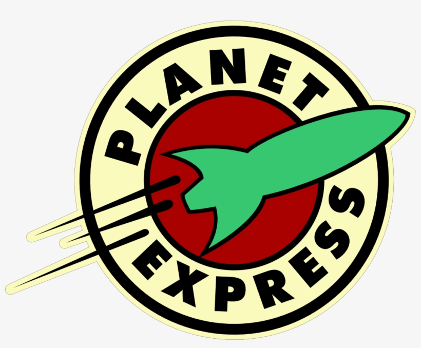 Clip Art Library Stock Nerd Clipart Parental Advisory - Futurama Planet Express Logo, transparent png #181121