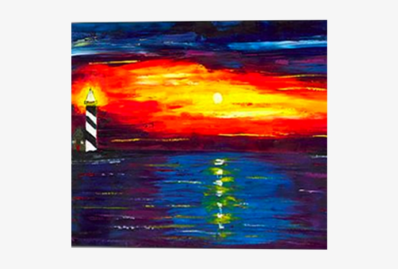 Dianoche Designs 'sunset At Lighthouse' By Jessilyn, transparent png #181122