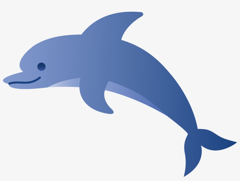 Cartoon Dolphin Image - Dolphin Clipart, transparent png #181211
