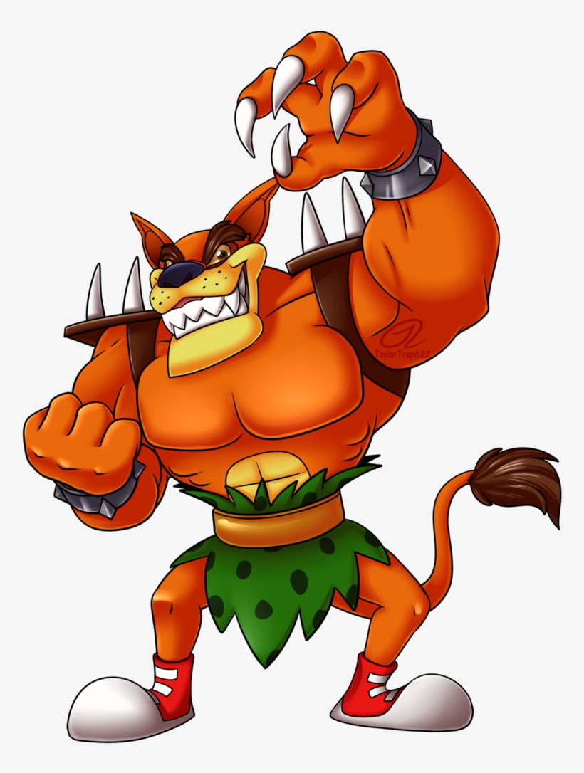 Something That Is Not What I Commonly Draw - Crash Tiny Tiger Art, transparent png #181215