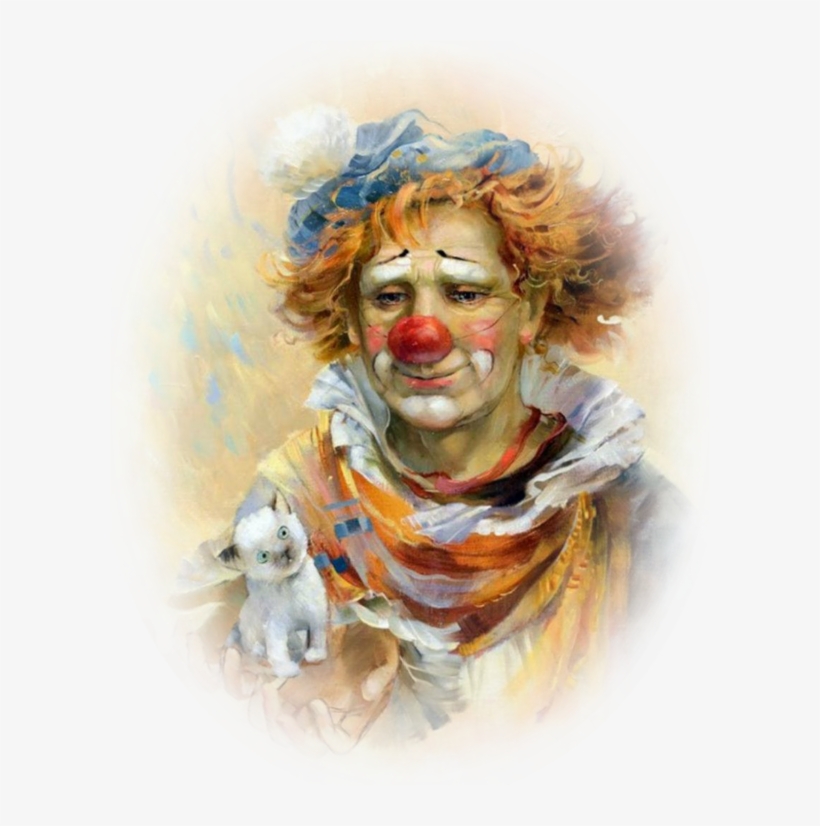 Mint A Bohócok Szolgáld Ki Magad - Clown Paintings Diane Keaton, transparent png #181325