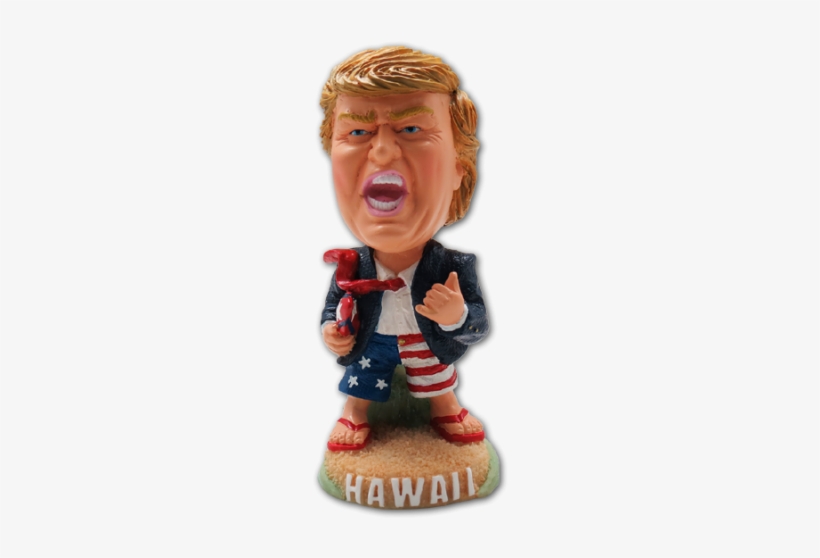 President Trump Surfer Bobble Head - Donald Trump Doll Bobblehead Hawaiian Dashboard Doll, transparent png #181597