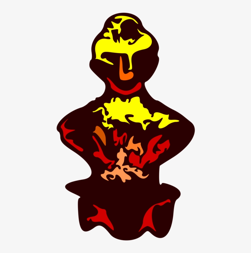 Goddess On The Throne Cave Painting Art Drawing - Painting, transparent png #182059