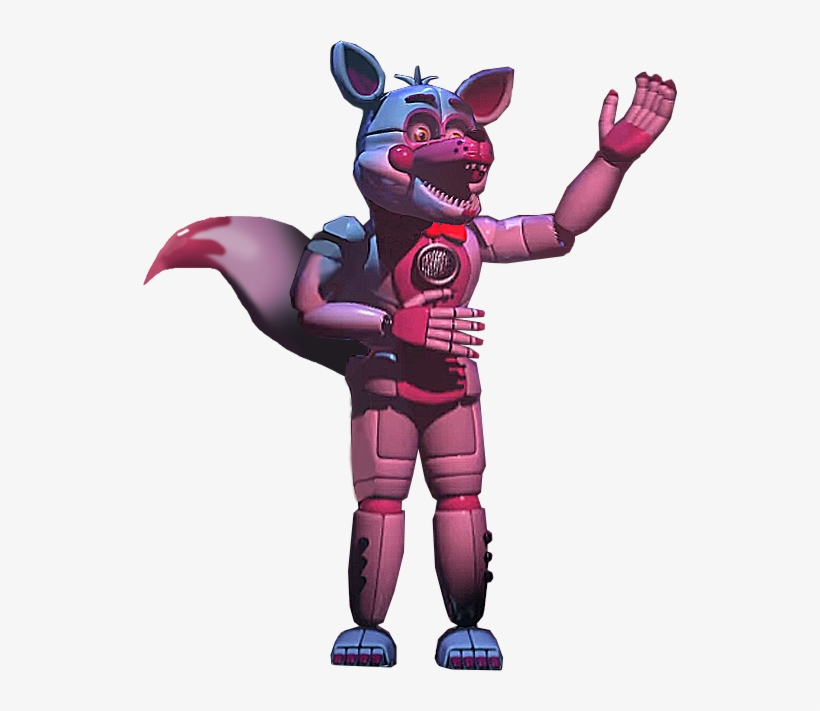 Funtime Foxy Full Body By Yinyanggio1987-da90hq4 - Five Nights At Freddy's Sister Location Foxy, transparent png #182166