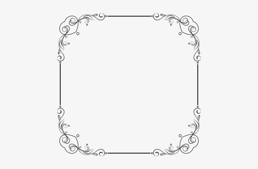 Free Png White Border Frame Png Images Transparent - Scroll Border Transparent Background, transparent png #182210