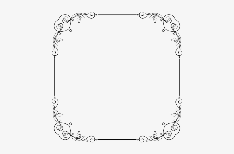 Free Png White Border Frame Png Images Transparent - Scroll Border Transparent Background, transparent png #182210