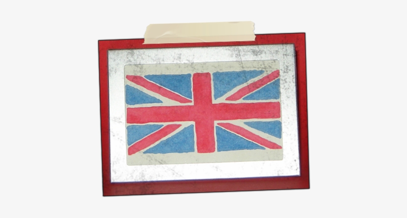 Drawing The Gb Flag With Ruler On 90lb Daler-rowney - Cross, transparent png #182652