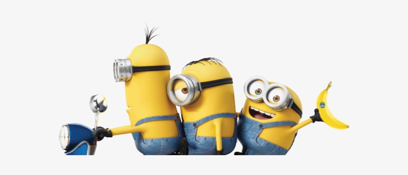 Minions Banana Png Image Royalty Free Download - Roommates Minions The  Movie Peel And Stick Giant Wall - Free Transparent PNG Download - PNGkey