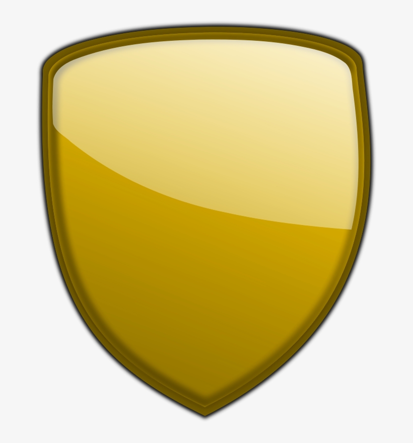 Gold Shield - Golden Shield Transparent Background, transparent png #182816