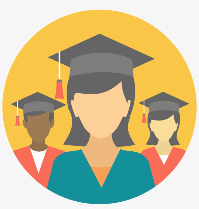 High School Graduation Png Clip Download - Graduates Icon, transparent png #183098