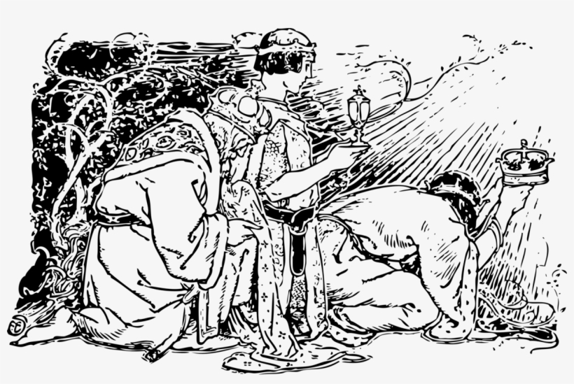 Biblical Magi Black And White Star Of Bethlehem Myrrh - Heilige Drei Könige, transparent png #183320