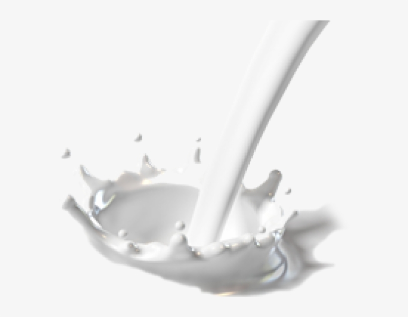 Milk Png Free Download - White Milk Splash Png, transparent png #183341