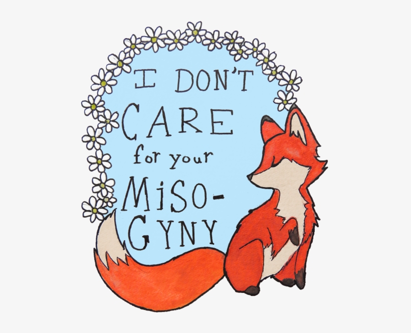 Art Watercolor Fox Foxes Feminist Feminism Kleenex - Feminist Clothing, transparent png #183471