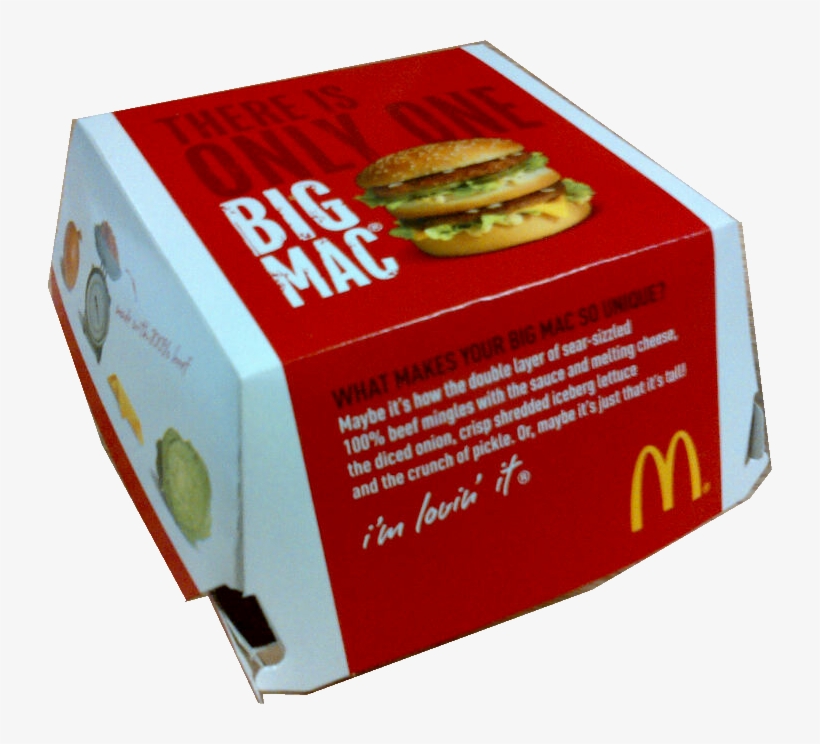Big Mac Box Free Transparent PNG Download PNGkey