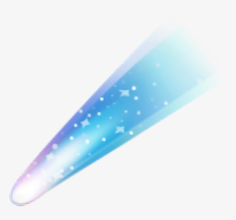 Galaxy Emoji Blue Purple Stars Shootingstar Freetoedit - Shooting Star Emoji Iphone, transparent png #183738