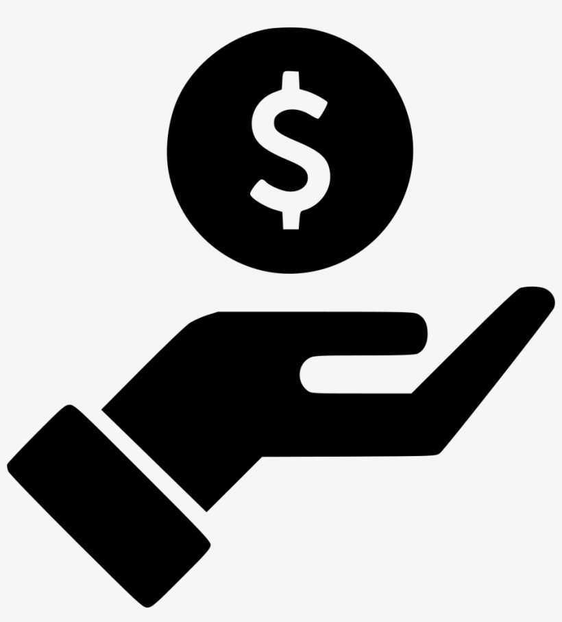 Hand Streched Dollar Comments - Dollar Icon Png, transparent png #184077