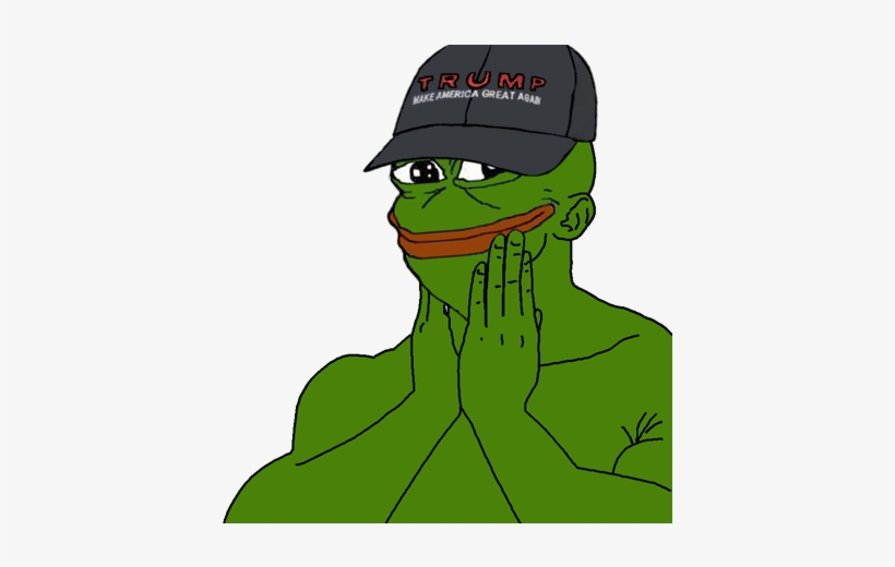 My Grandfather Died And Left Me His Rarest Pepe As - Donald Trump Kek Transparent, transparent png #184127